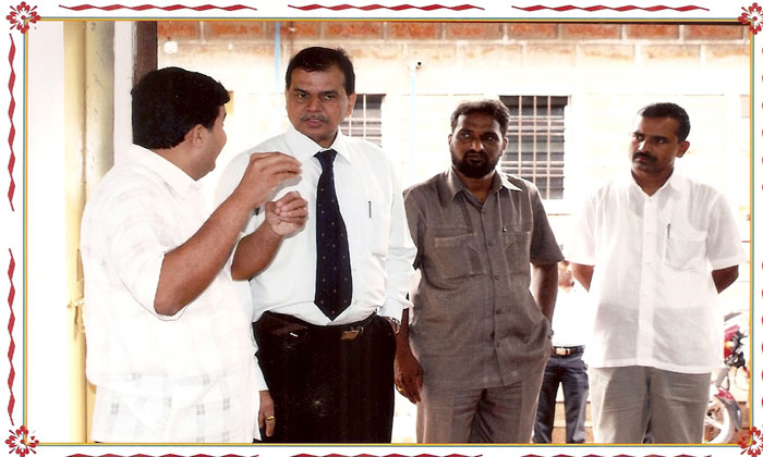 Visit of Mr.Updhya & Mr.Borade 