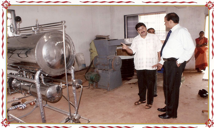 Visit of Mr.Updhya. Zonal Manager BOI.