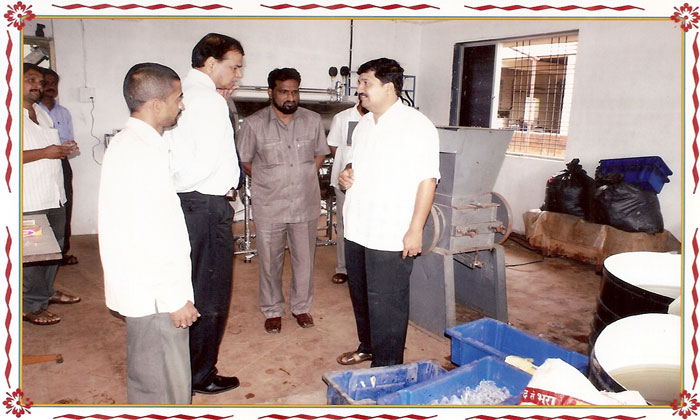 Visit of Mr.Updhya. Zonal Manager BOI.